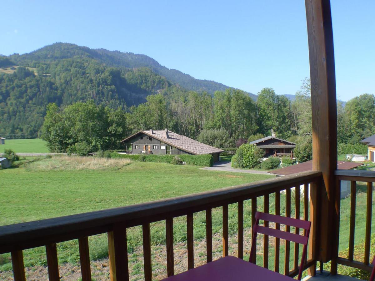 Duplex Confortable Avec Balcon Sud, Animaux Admis Et Parking - Fr-1-629-133 Samoëns Extérieur photo